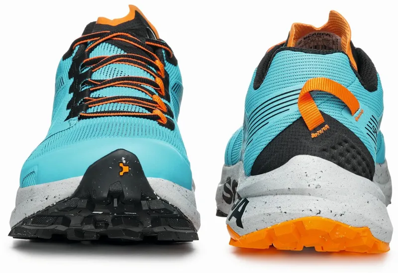 Scarpa Mens Spin Planet Trail Running Shoes - Azure-Black-6